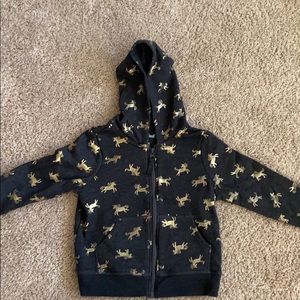 Toddler girl 3T Cat&Jack zip up hoodie